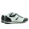 Damskie buty sportowe 196 czarne+białe