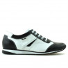 Damskie buty sportowe 196 czarne+białe