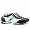 Damskie buty sportowe 196 czarne+białe
