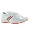 Damskie buty sportowe 641 białe+czerwone