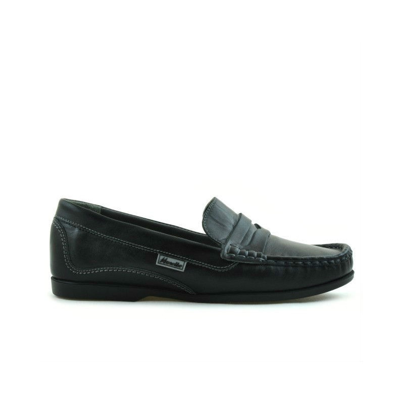 Damskie mokasyny 661 czarne