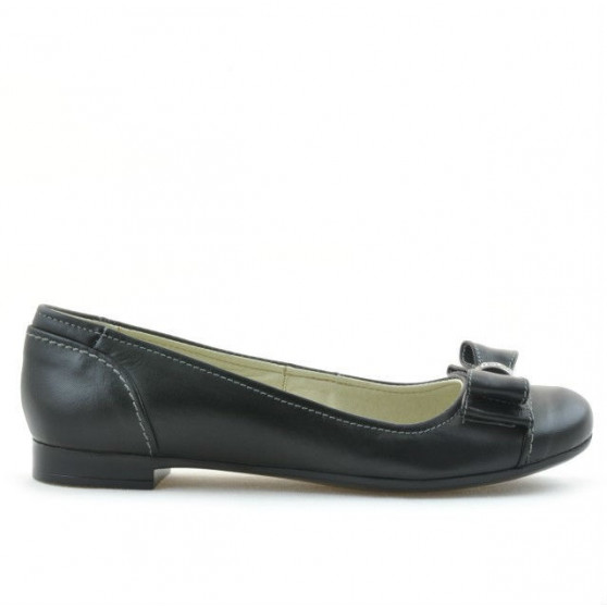 Baleriny damskie 633 czarne