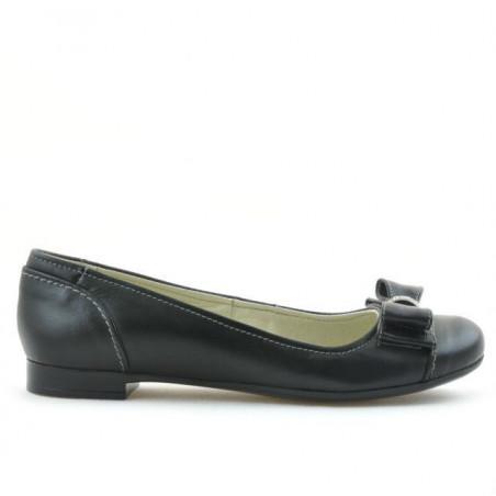 Baleriny damskie 633 czarne