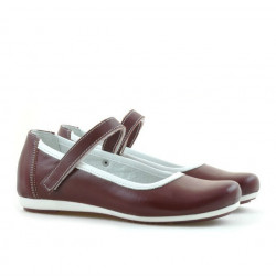 Dziecięce buty 151 bordowe