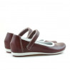 Dziecięce buty 151 bordowe