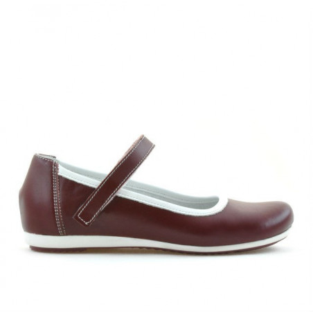 Dziecięce buty 151 bordowe