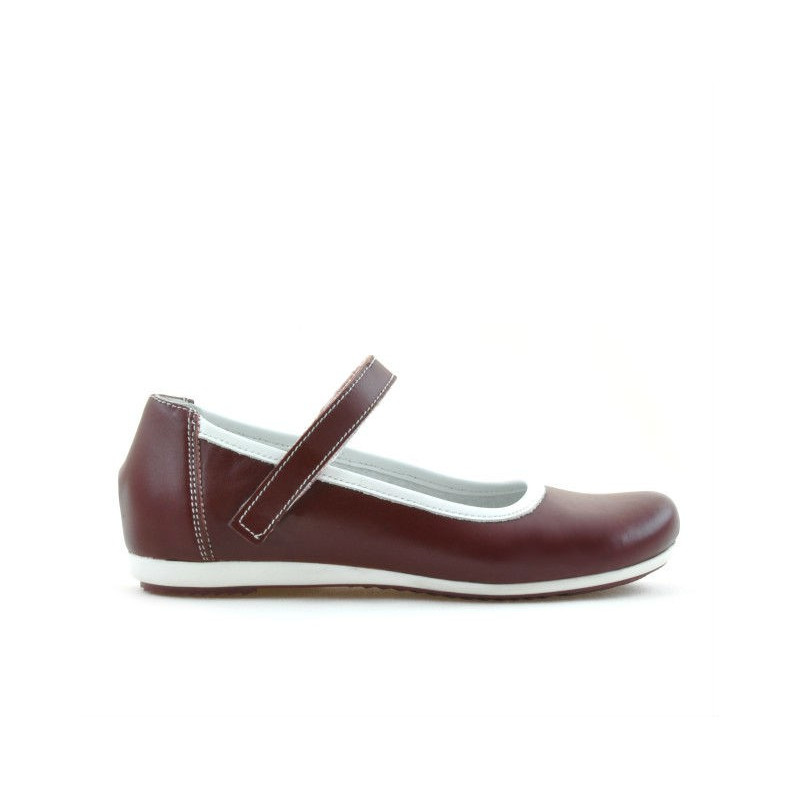 Dziecięce buty 151 bordowe