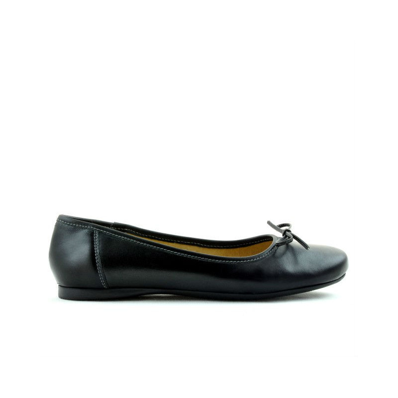 Damskie baleriny 184 czarne