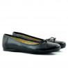Damskie baleriny 184 czarne