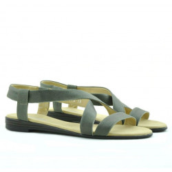 Damskie sandały 5010 khaki perła