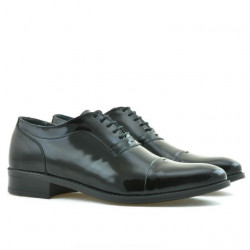 Eleganckie buty męskie 802 lakierowana czerń