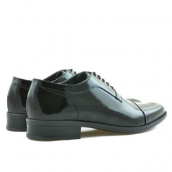 Eleganckie buty męskie 802 lakierowana czerń