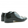 Eleganckie buty męskie 802 lakierowana czerń