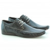 Buty casual / eleganckie męskie 862 kawa