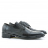 Eleganckie buty męskie 803 w kolorze bordo