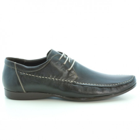 Buty casual / eleganckie męskie 862 kawa