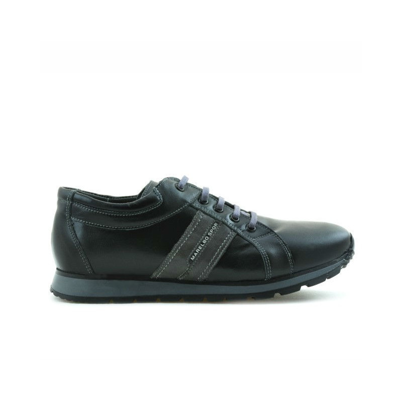 Buty sportowe dla nastolatków 311 czarne+szare