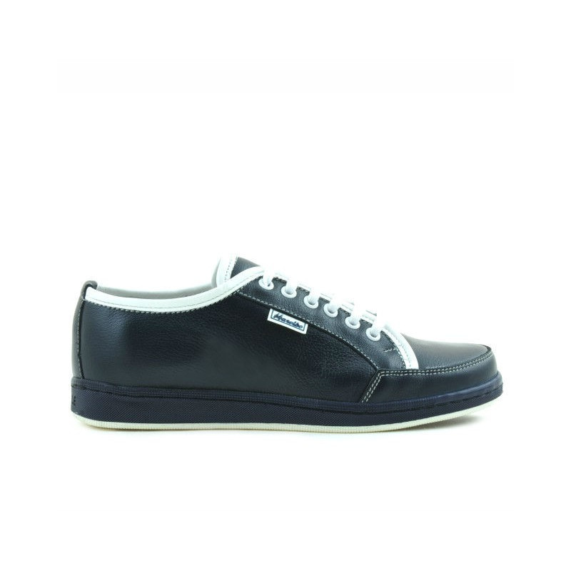 Buty sportowe dla nastolatków 312 indygo+białe