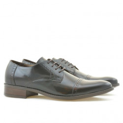 Eleganckie buty męskie 803 a brązowe