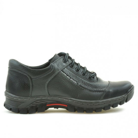 Buty sportowe młodzieżowe 313 czarne+szare