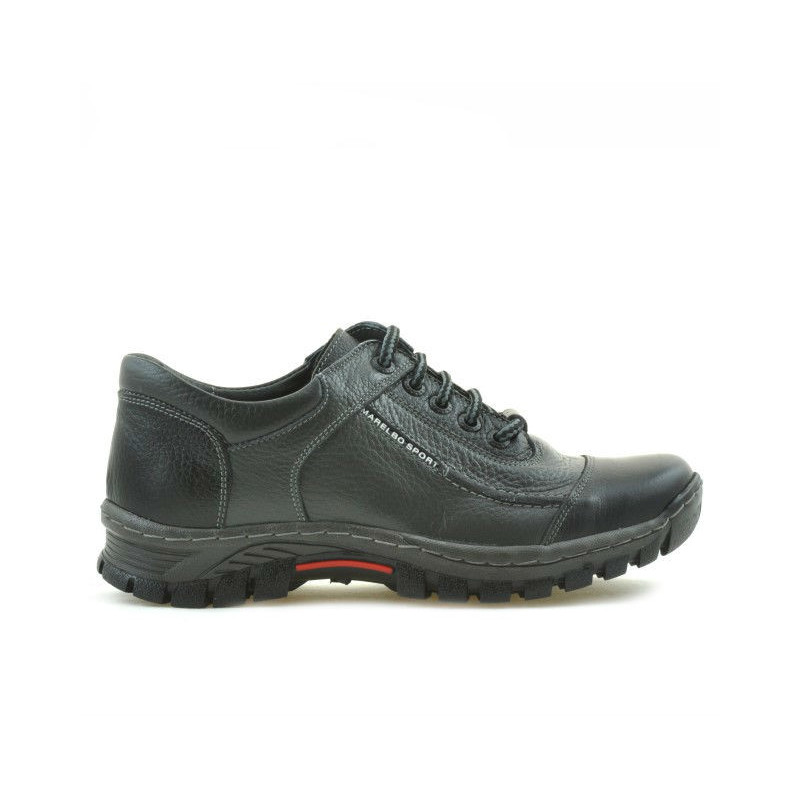 Buty sportowe młodzieżowe 313 czarne+szare