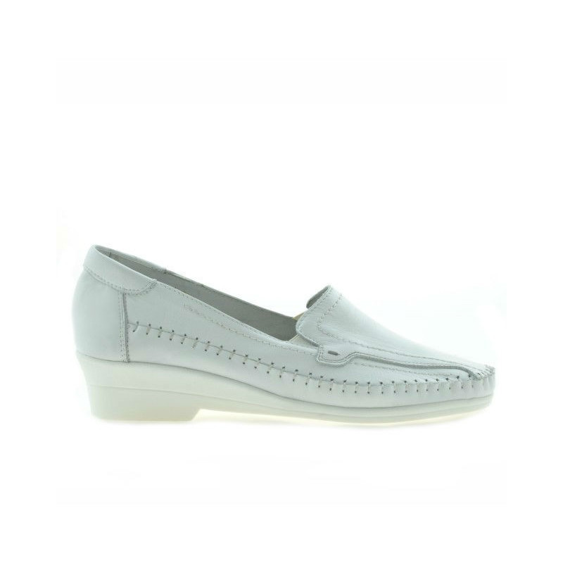 Damskie buty casual 673 białe