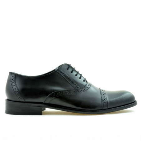 Eleganckie buty męskie 801 czarny florantic