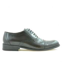 Eleganckie buty męskie 801 a brązowe