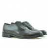 Eleganckie buty męskie 801 a brązowe