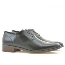 Eleganckie buty męskie 802 a brązowy