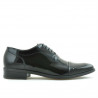Eleganckie buty męskie 802 lakierowana czerń