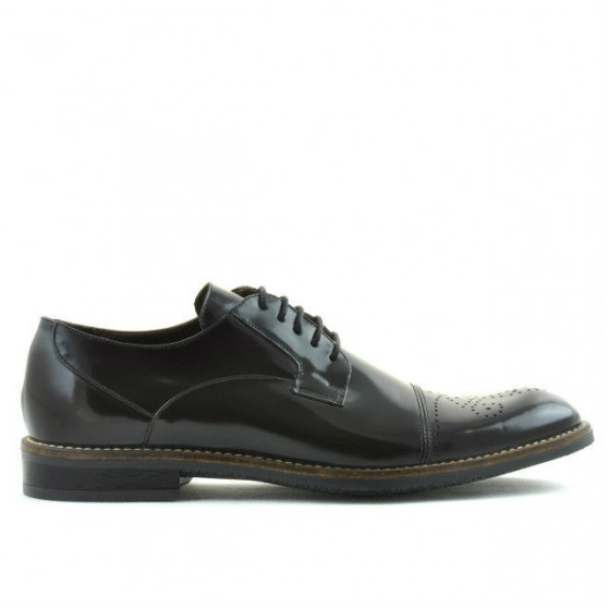 Eleganckie buty męskie 814 bordo