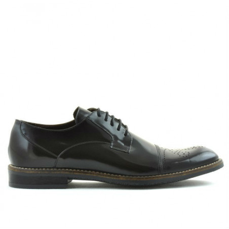 Eleganckie buty męskie 814 bordo