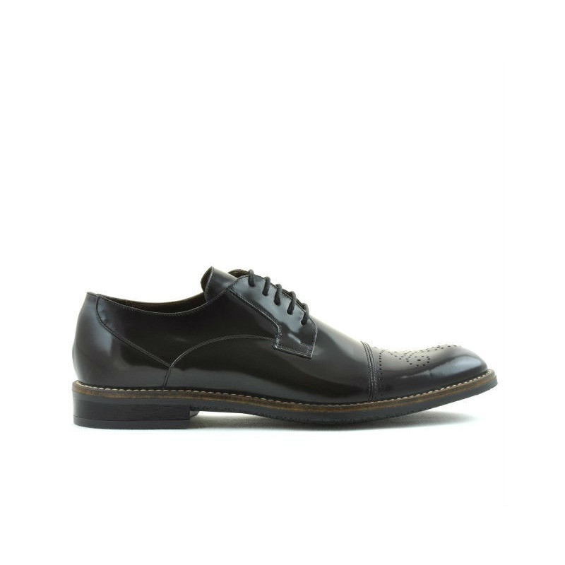 Eleganckie buty męskie 814 bordo