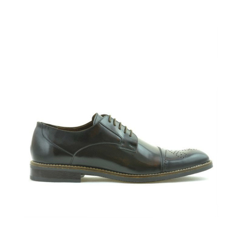 Eleganckie buty męskie 814 a brązowe