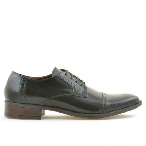 Eleganckie buty męskie 803 a brązowe