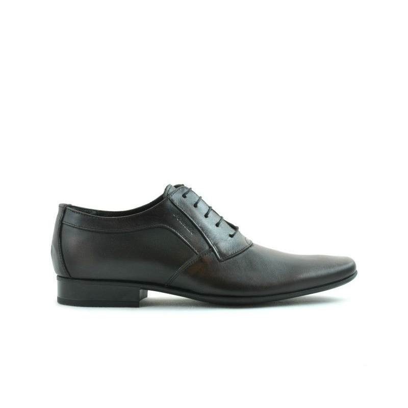 Eleganckie buty męskie 798 a brązowe