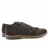 Casualowe / eleganckie buty męskie 746 cafe velur