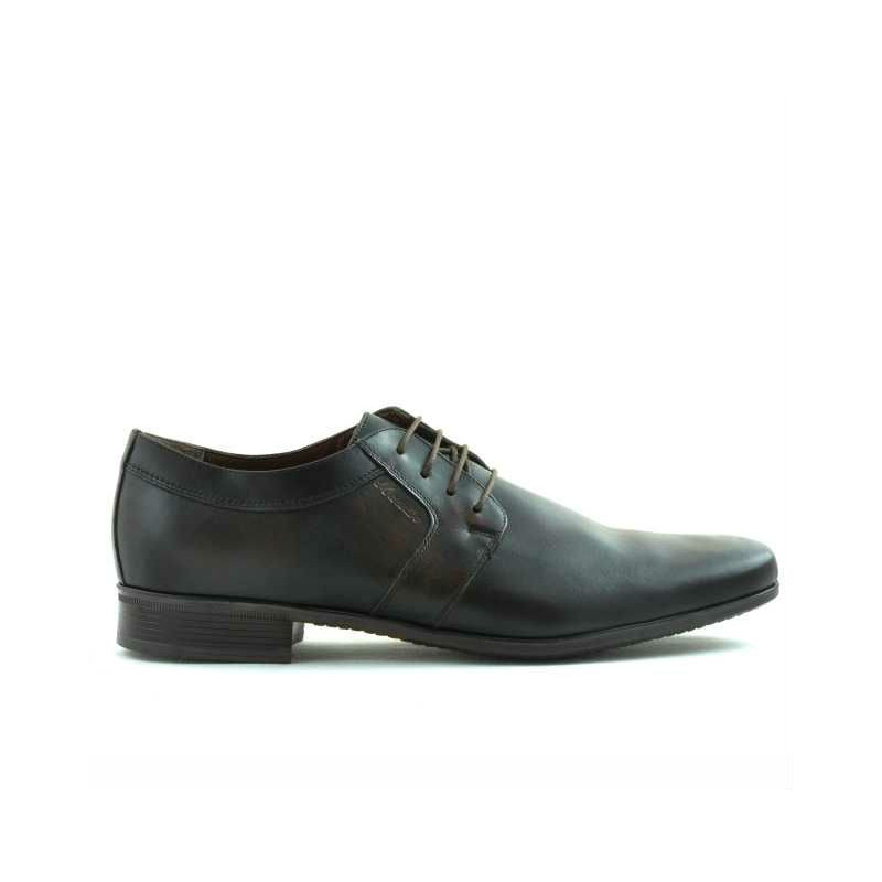 Eleganckie buty męskie 786 a brązowe