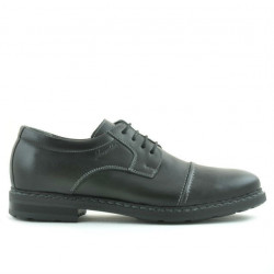 Casual / eleganckie buty męskie 756 czarne