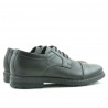 Casual / eleganckie buty męskie 756 czarne