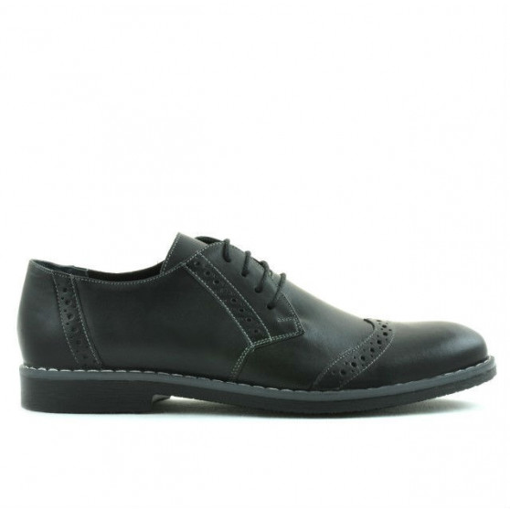 Casualne / eleganckie buty męskie 746 czarne