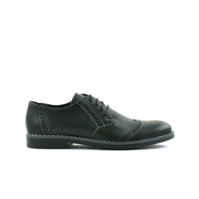 Casualne / eleganckie buty męskie 746 czarne