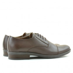 Eleganckie buty męskie 787 brązowe