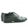 Czarne buty casual / eleganckie dla mężczyzn 738
