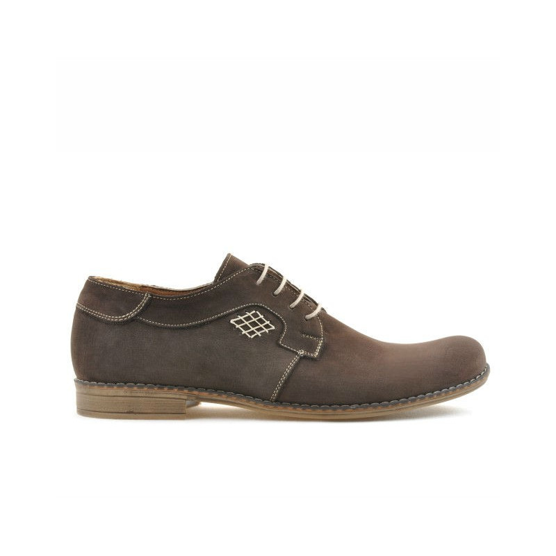 Buty casual / eleganckie męskie 730 bufo cafe
