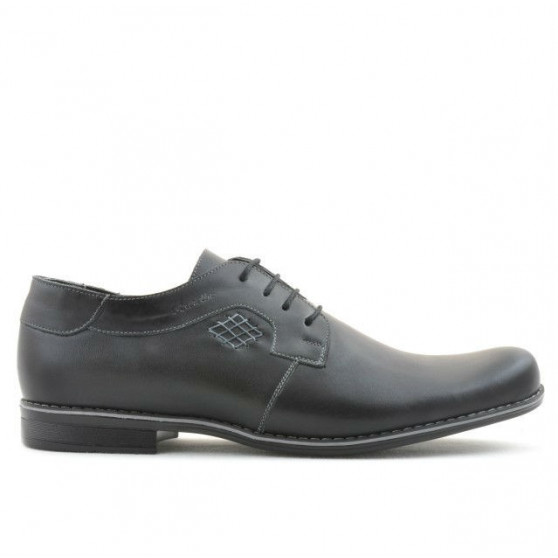 Casual / eleganckie buty męskie 730 czarne