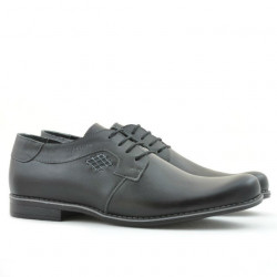 Casual / eleganckie buty męskie 730 czarne