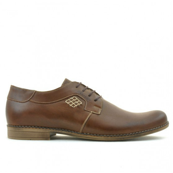 Casualne / eleganckie buty męskie 730 brązowe