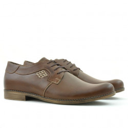 Casualne / eleganckie buty męskie 730 brązowe